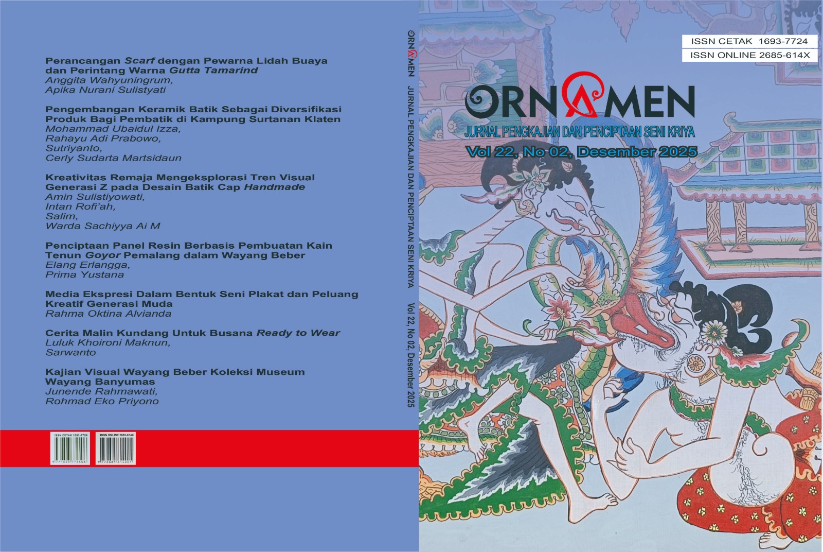 					View Vol. 22 No. 2 (2025): Desember
				