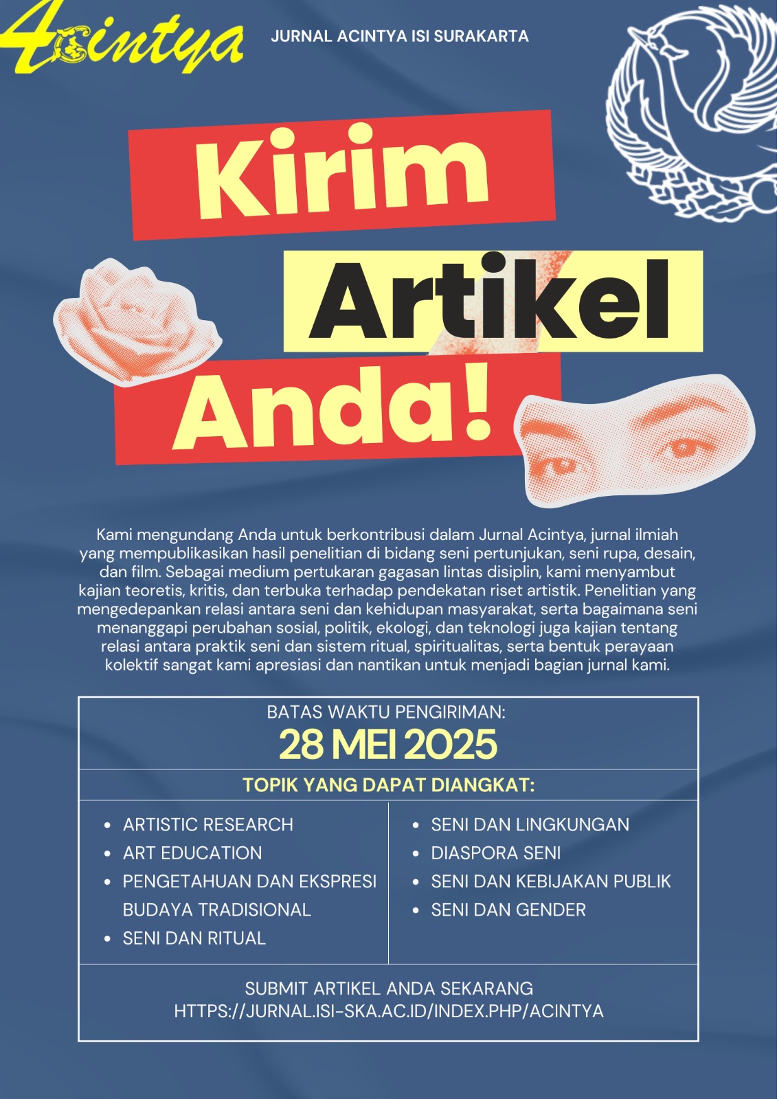 					View Call For Paper Jurnal Acintya Vol 17 No 1 2025
				